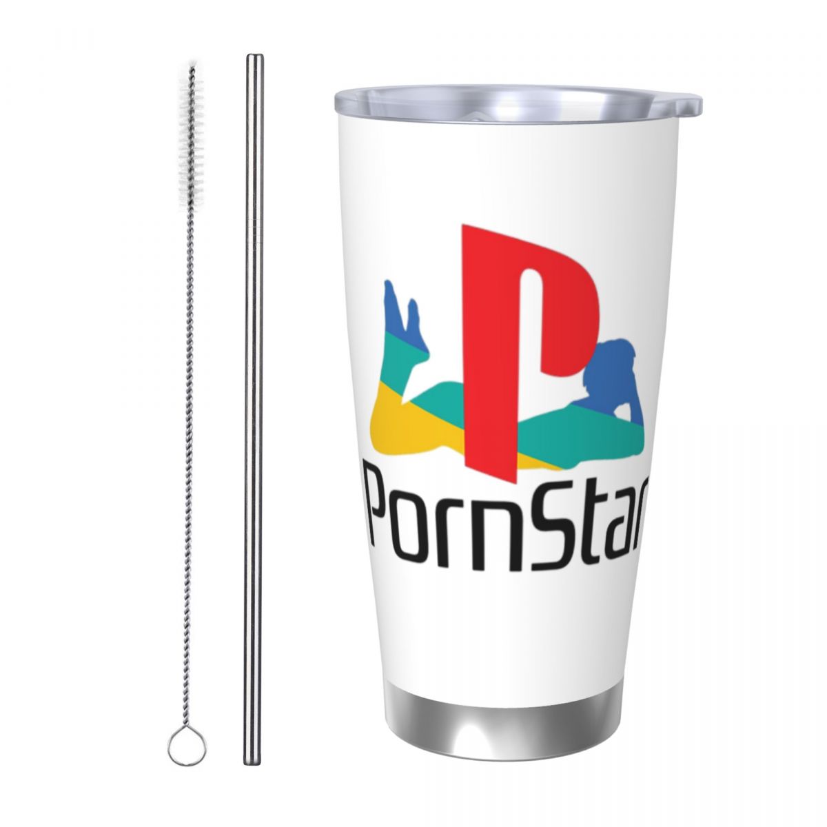 Tumbler 20Oz White - Ps Pron Star Biały Kubek Termiczny
