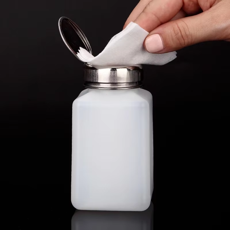 Water Bottle Blank - Butelka z pompką dozującą, przenośna, pusta,