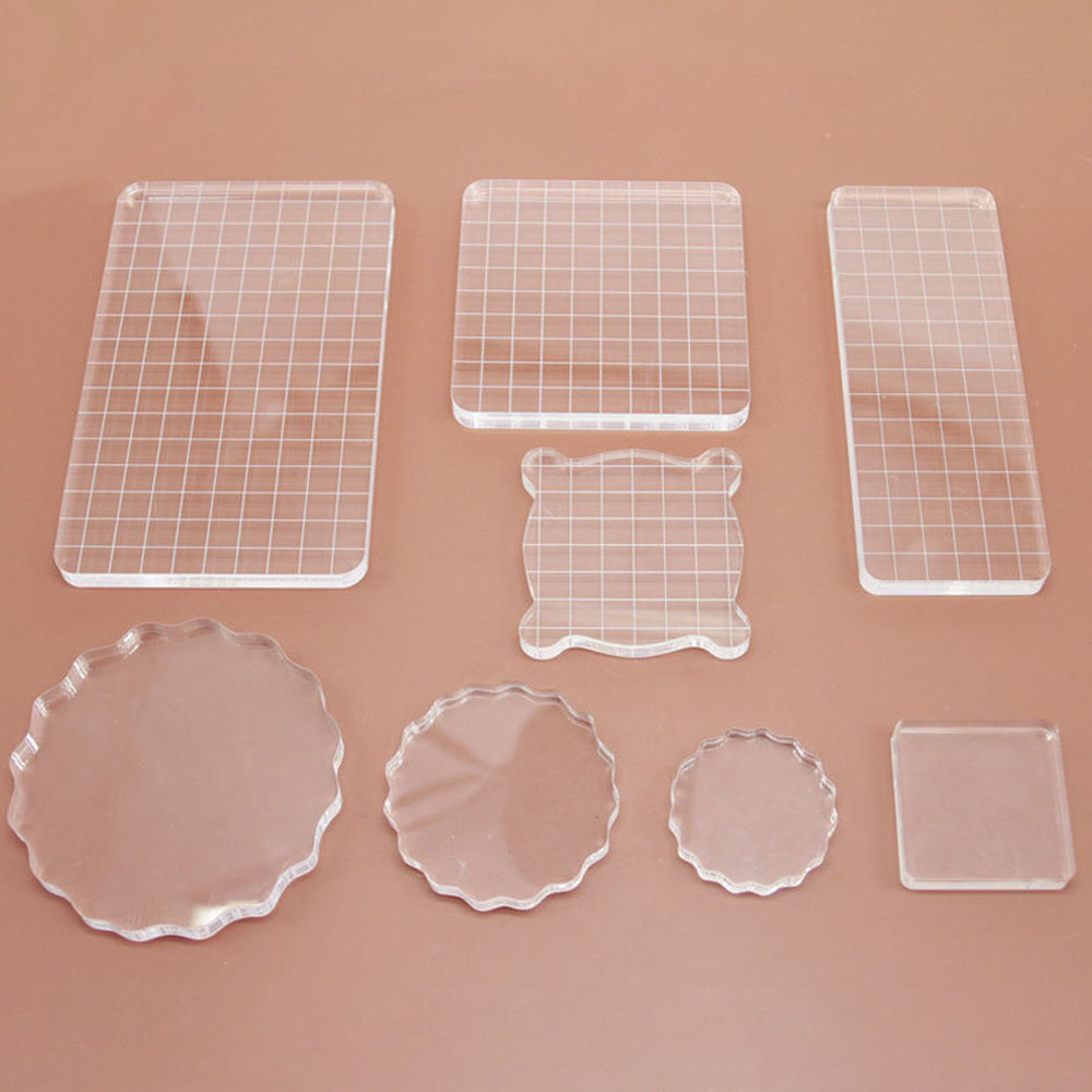 Photo Acrylic Block - Przezroczysty blok pieczątek akrylowych Użyj przezroczystego