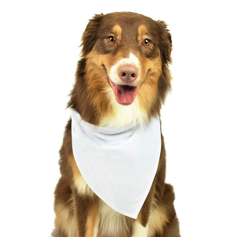 Bandana Blank White - 30 sztuk białych poliestrowych bandan dla