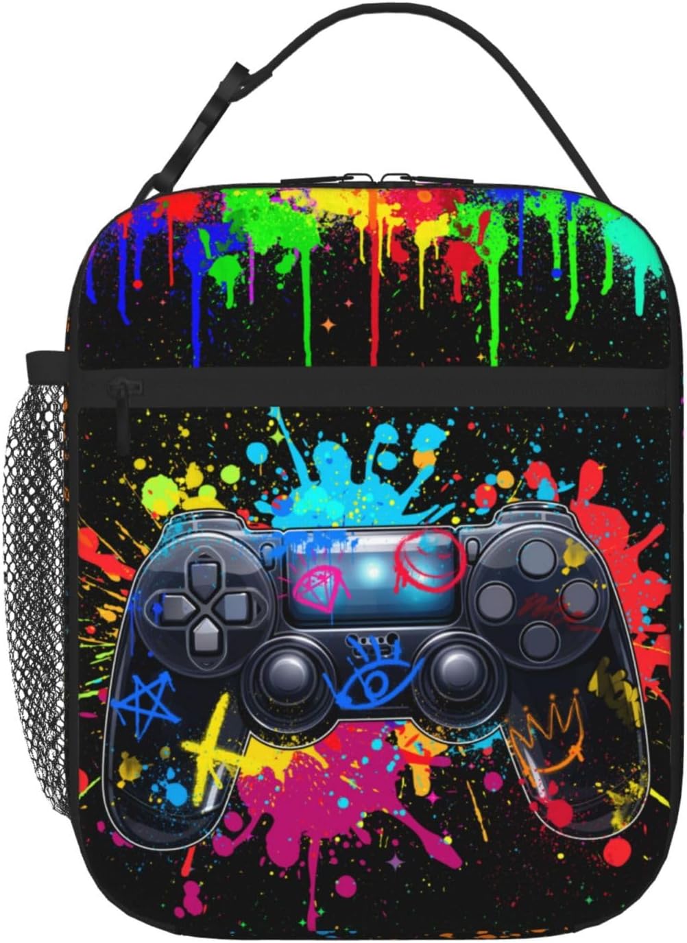 Tote Bag Sublimation - Pudełko na lunch z grami wideo