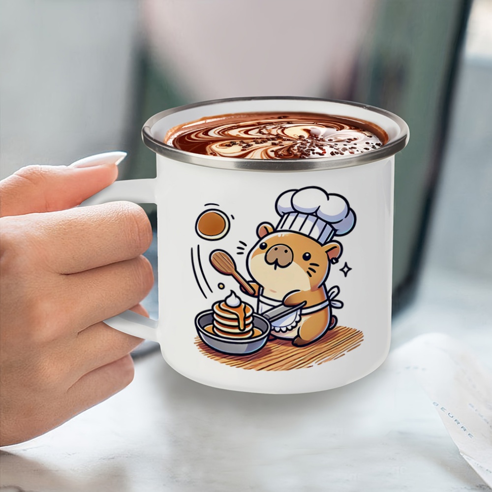 Sublimation Mug White - 1 szt., Uroczy kubek emaliowany z
