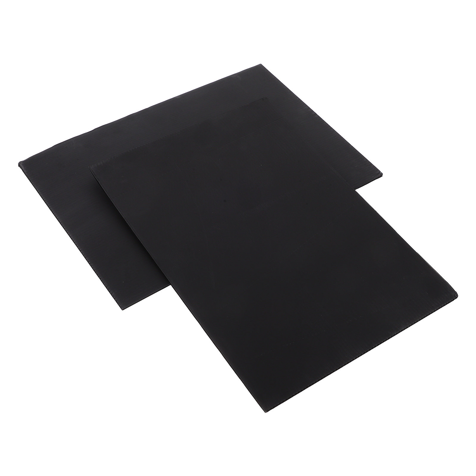 Yard Sign Blank - 2 szt. Profesjonalne czarne tablice ogrodowe,