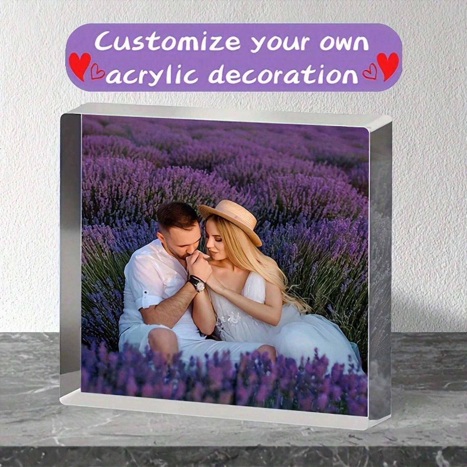 Photo Acrylic Block - Płaski akrylowy blok fotograficzny 2D -