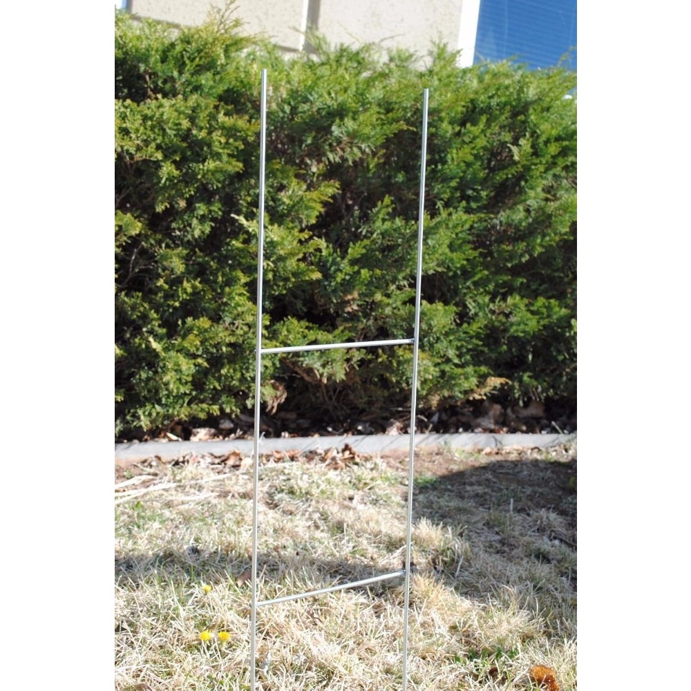Yard Sign Blank - Pięćdziesiąt sztuk pustych szyldów ogrodowych, zawiera