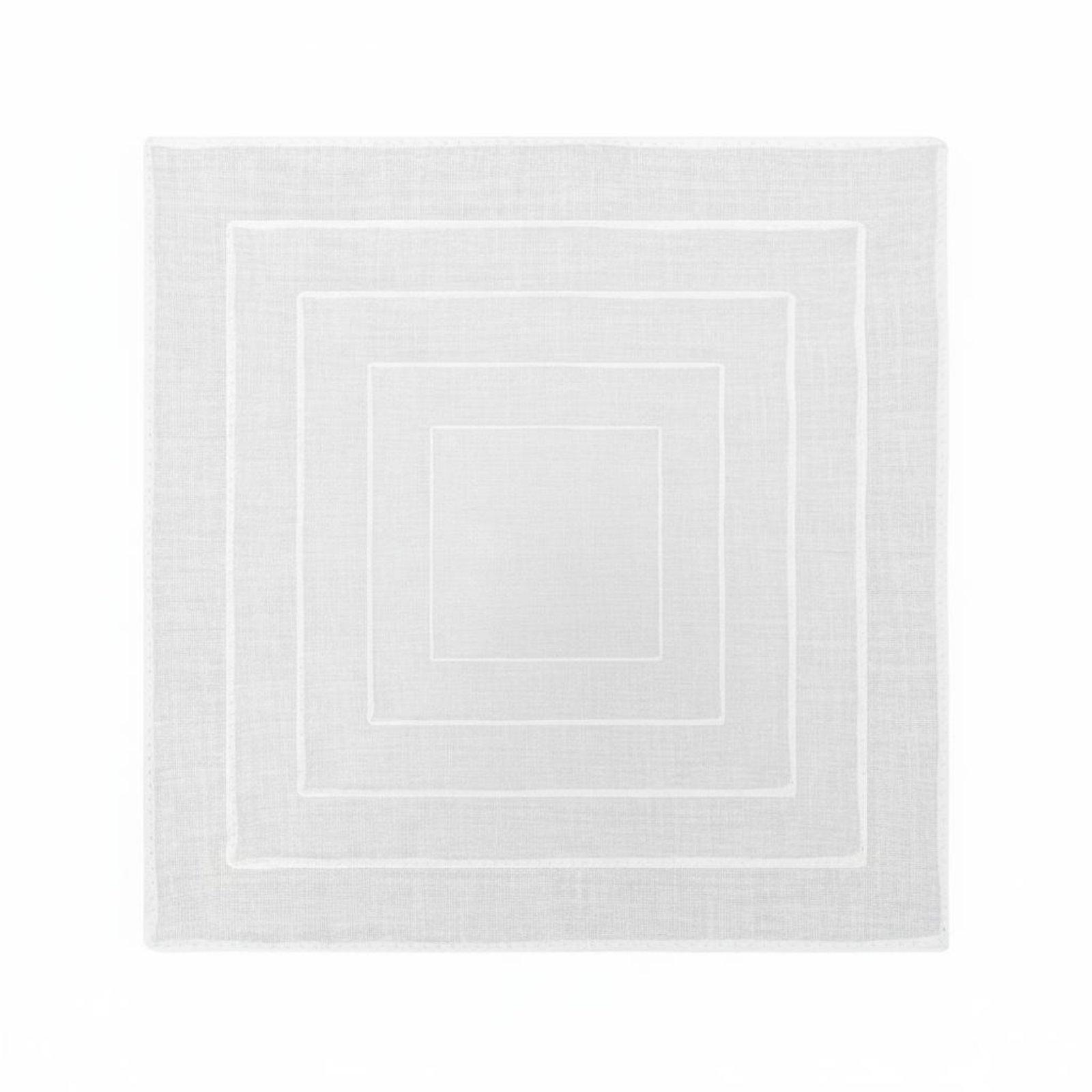 Bandana Blank White - Tkanina do samodzielnego barwienia z obszytymi