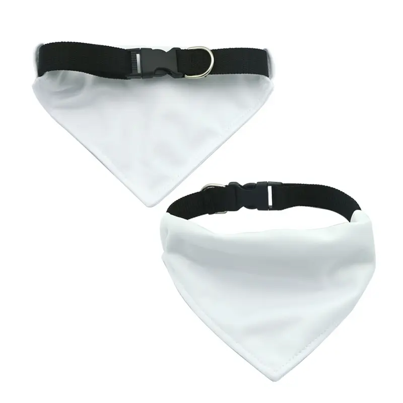 Bandana Blank White - Sublimacja Biała Pusta Trójkątna Chustka dla