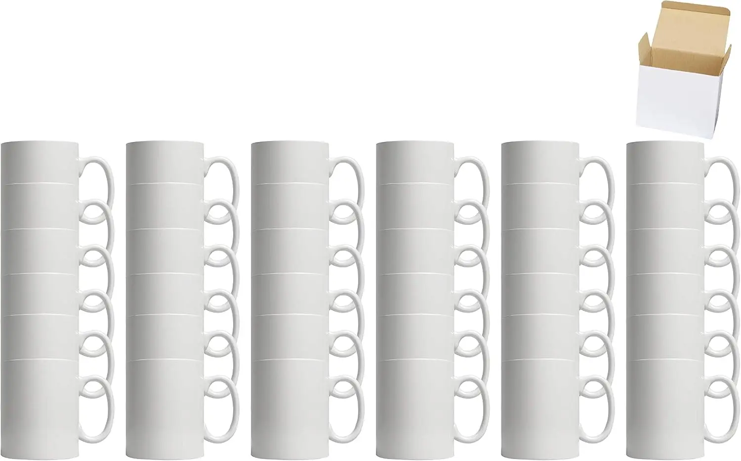 Sublimation Mug White - Biały ceramiczny kubek do sublimacji o
