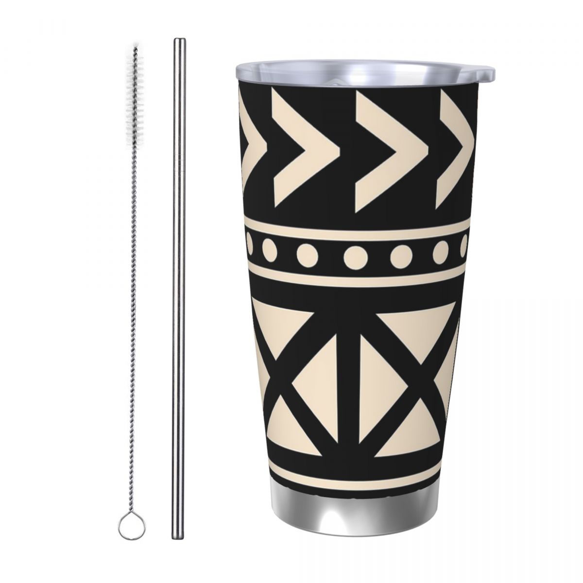 Afrykański Mud Cloth Czarno-Bi – Tumbler 20Oz White recenzja i cena