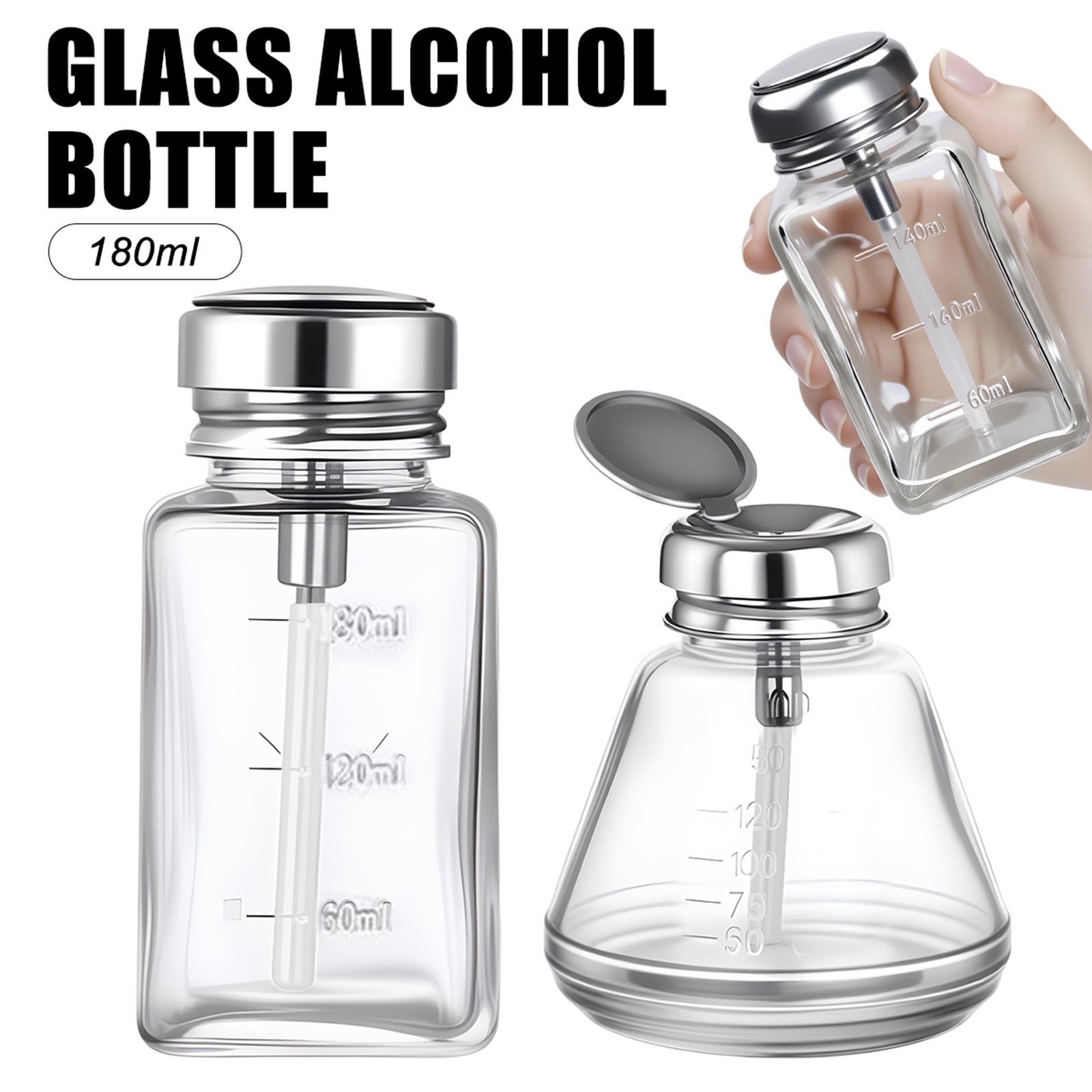 Butelka szklana na paznokcie 1 – Water Bottle Blank recenzja i cena