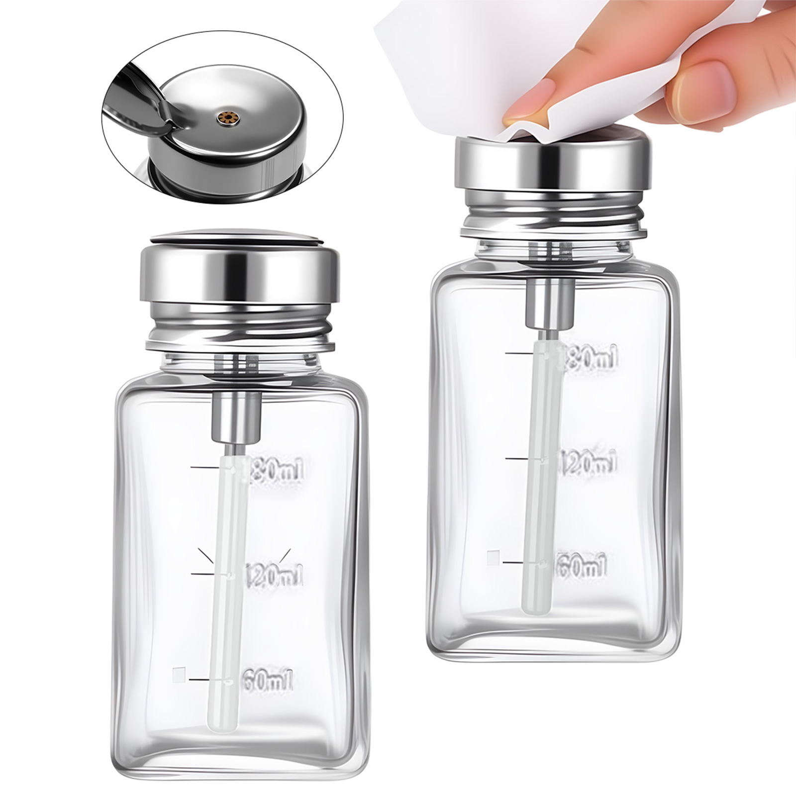 Butelka szklana na paznokcie 1 – Water Bottle Blank recenzja i cena