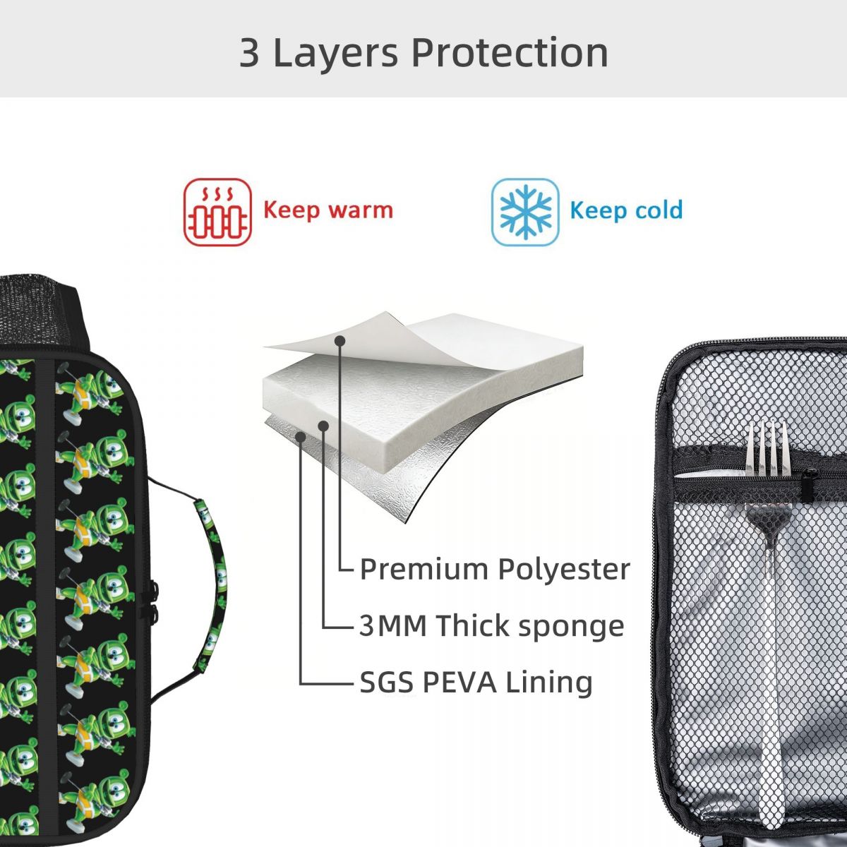 Torba termiczna na lunch dla d – Tote Bag Sublimation recenzja i cena