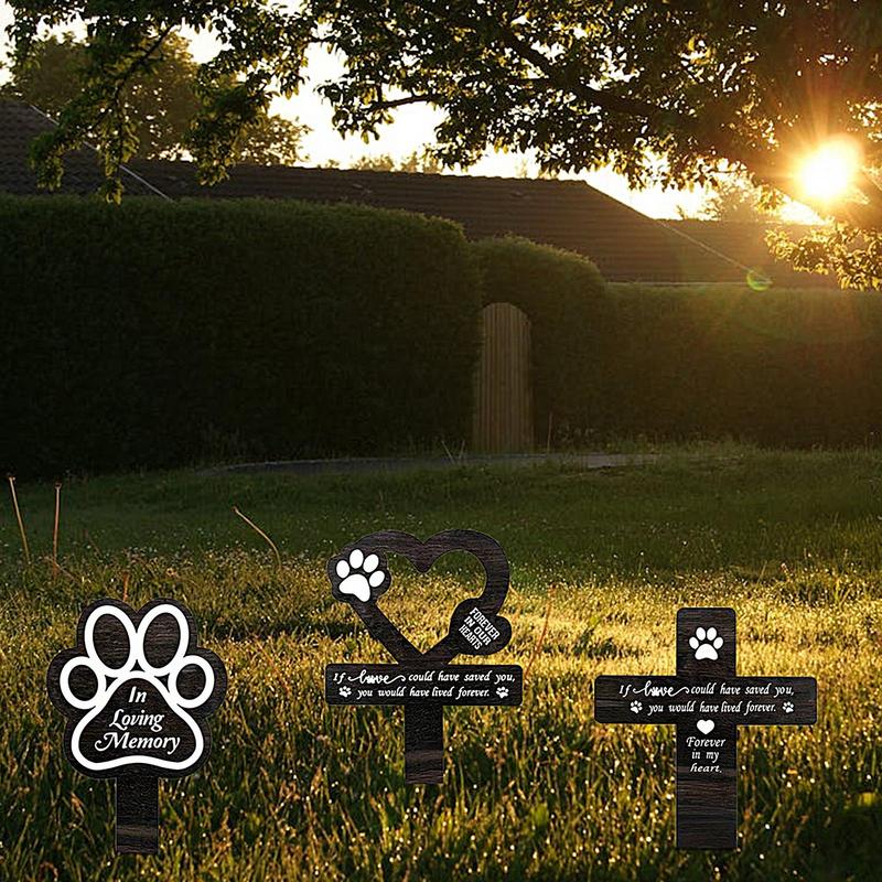 Znacznik grób psa Cmentarz dla – Yard Sign Blank recenzja i cena