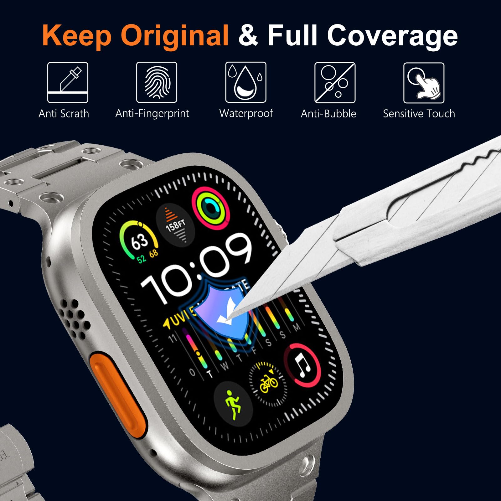 Szkło hartowane do Apple Watch – Metal Photo Panel recenzja i cena