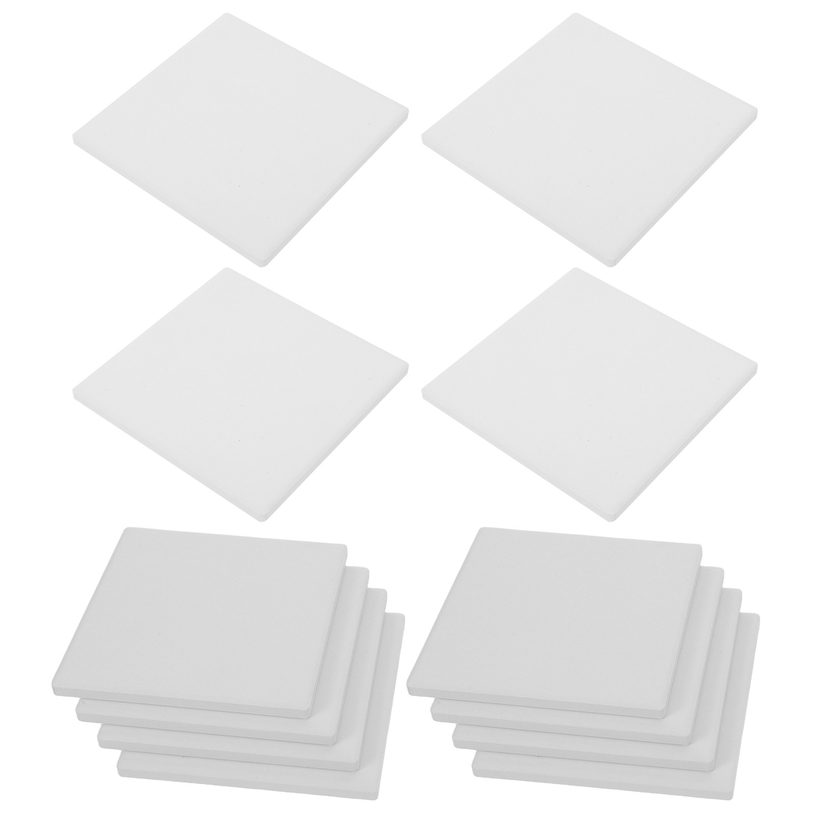12 szt. Nielakierowane płytki  – Ceramic Tile Blank recenzja i cena