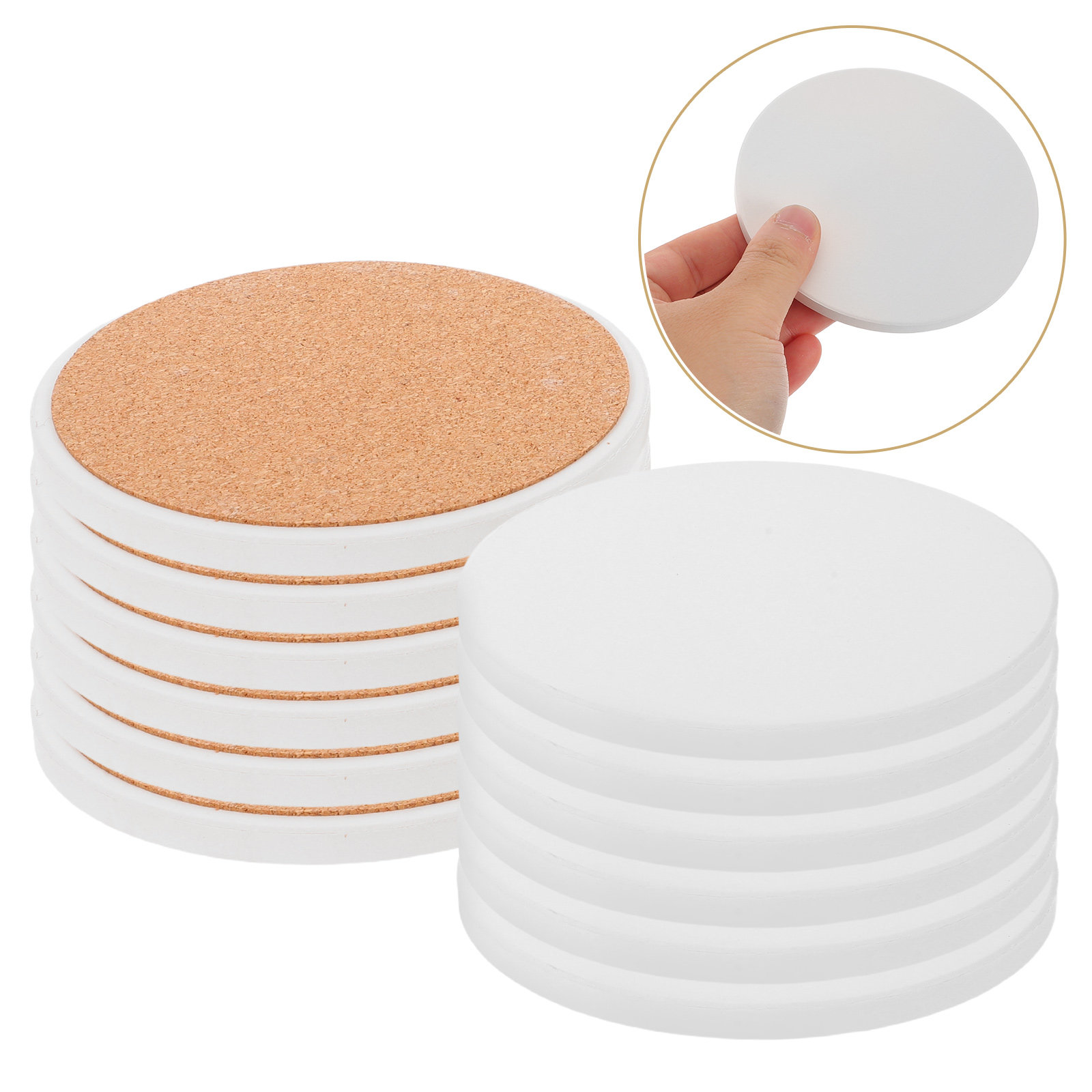 12 szt. Kreatywne podkładki po – Coaster Sublimation Blank recenzja i cena
