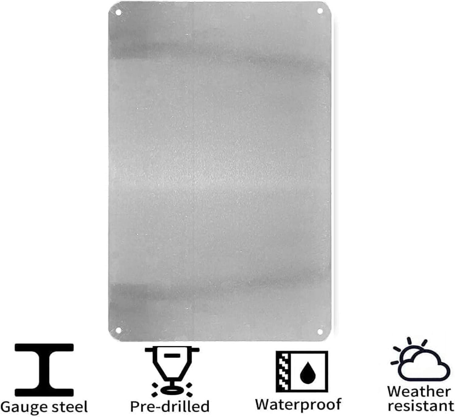 Metalowe Tabliczki Moje Zasady – Yard Sign Blank recenzja i cena