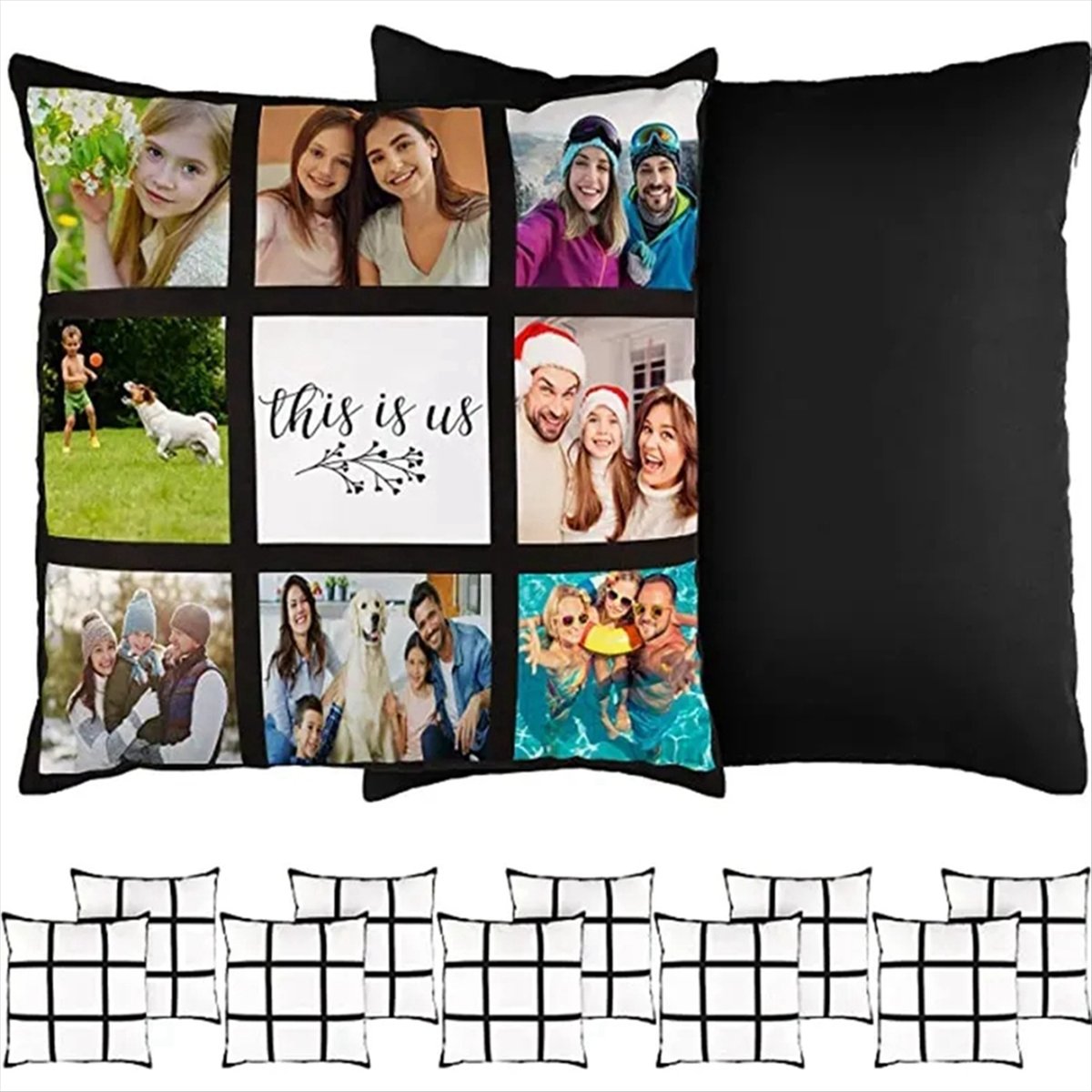 A75K 6 szt. Poduszka do sublim – Pillow Cover Sublimation recenzja i cena