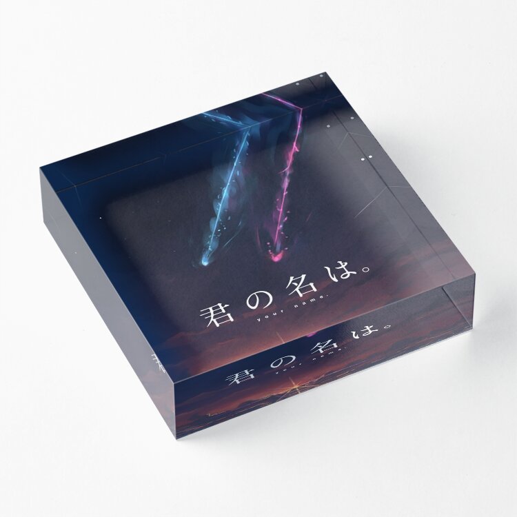 Your Name Kimi No Na Wa  Acryl – Photo Acrylic Block recenzja i cena