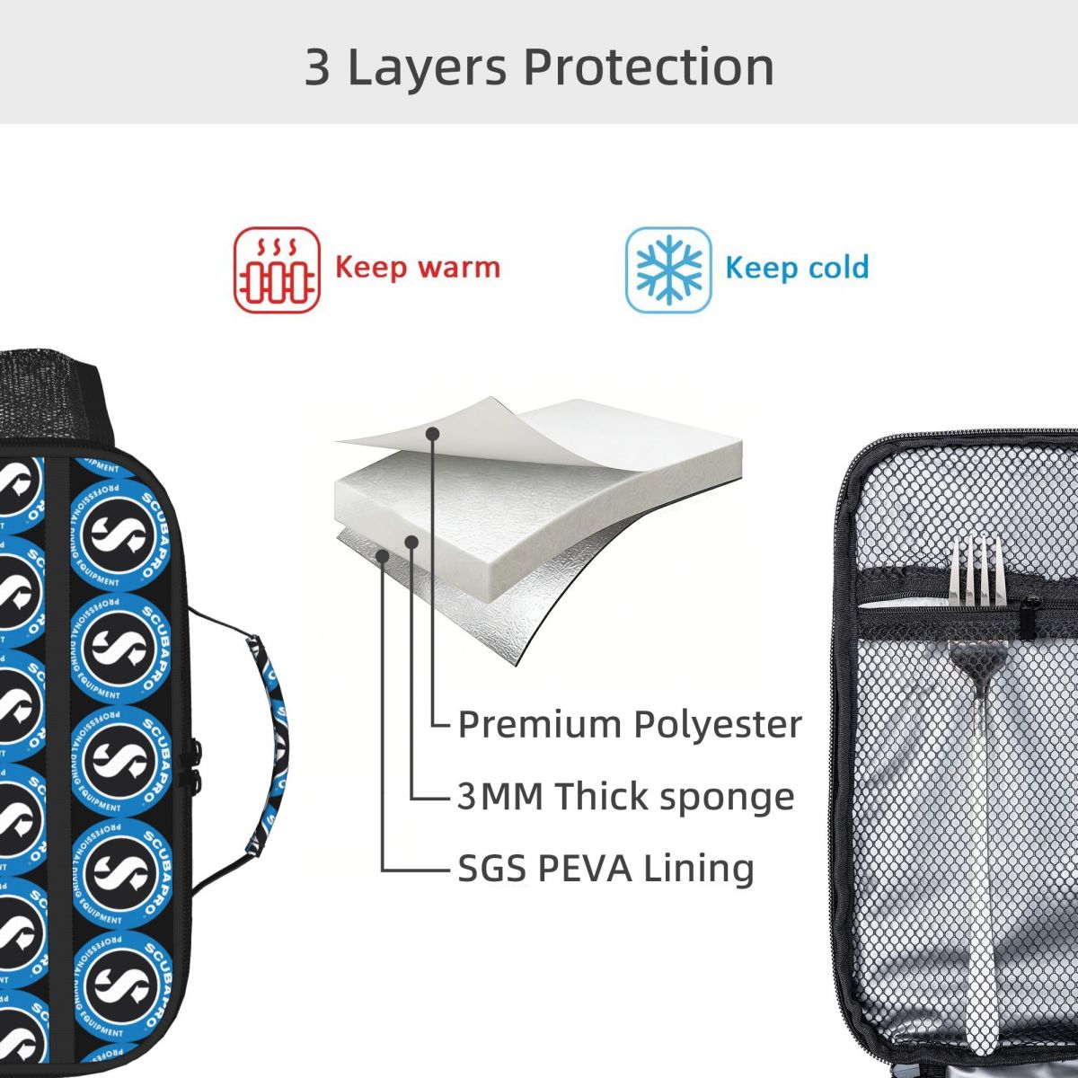Torba termiczna na lunch dla d – Tote Bag Sublimation recenzja i cena