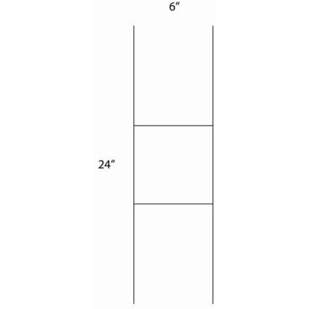 Wyślane z USA: 50 sztuk pustyc – Yard Sign Blank recenzja i cena