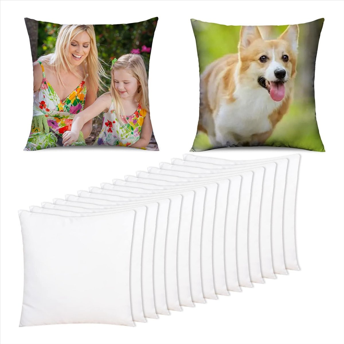 ABZT 15 szt. Poduszki do subli – Pillow Cover Sublimation recenzja i cena