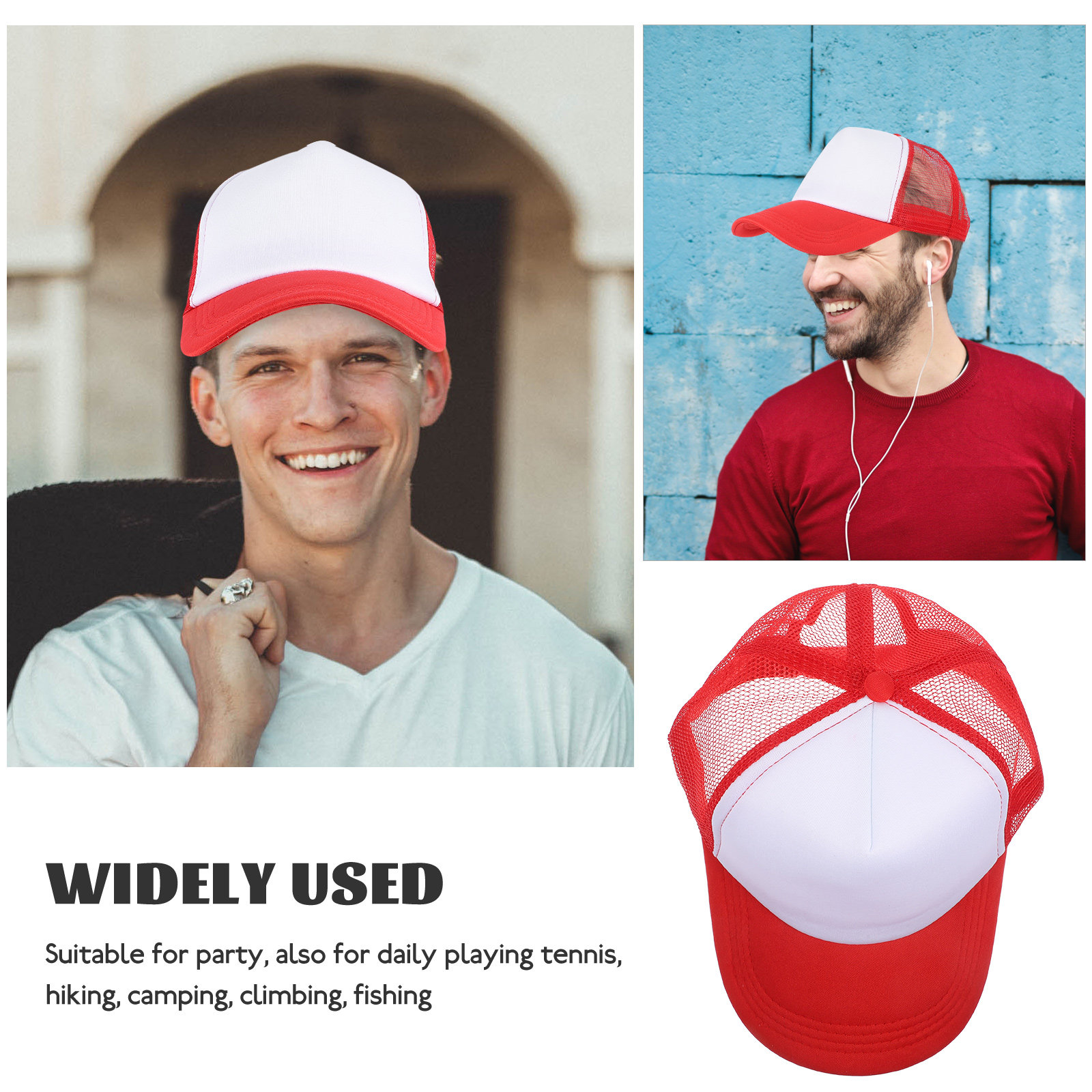 10 sztuk czapek baseballowych  – Hat Sublimation Blank recenzja i cena