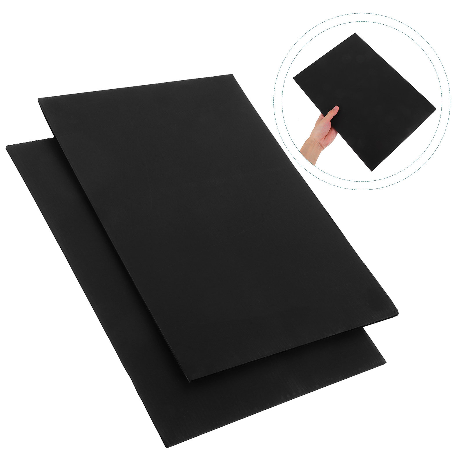 2 szt. Czarne puste tablice og – Yard Sign Blank recenzja i cena