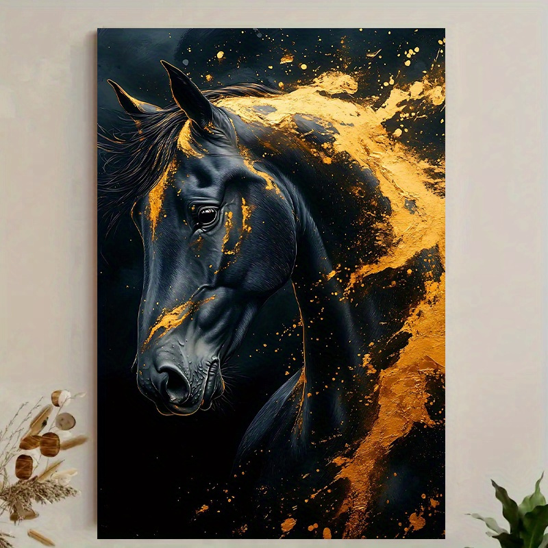 1 szt. Elegancka Czarna Obraz  – Canvas Wrap Ready recenzja i cena