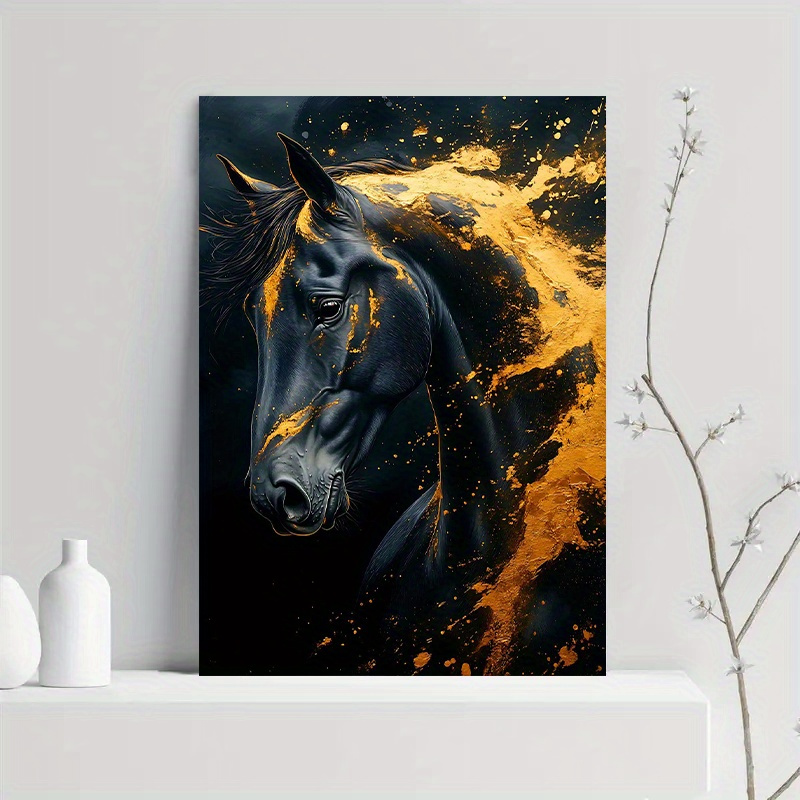 1 szt. Elegancka Czarna Obraz  – Canvas Wrap Ready recenzja i cena