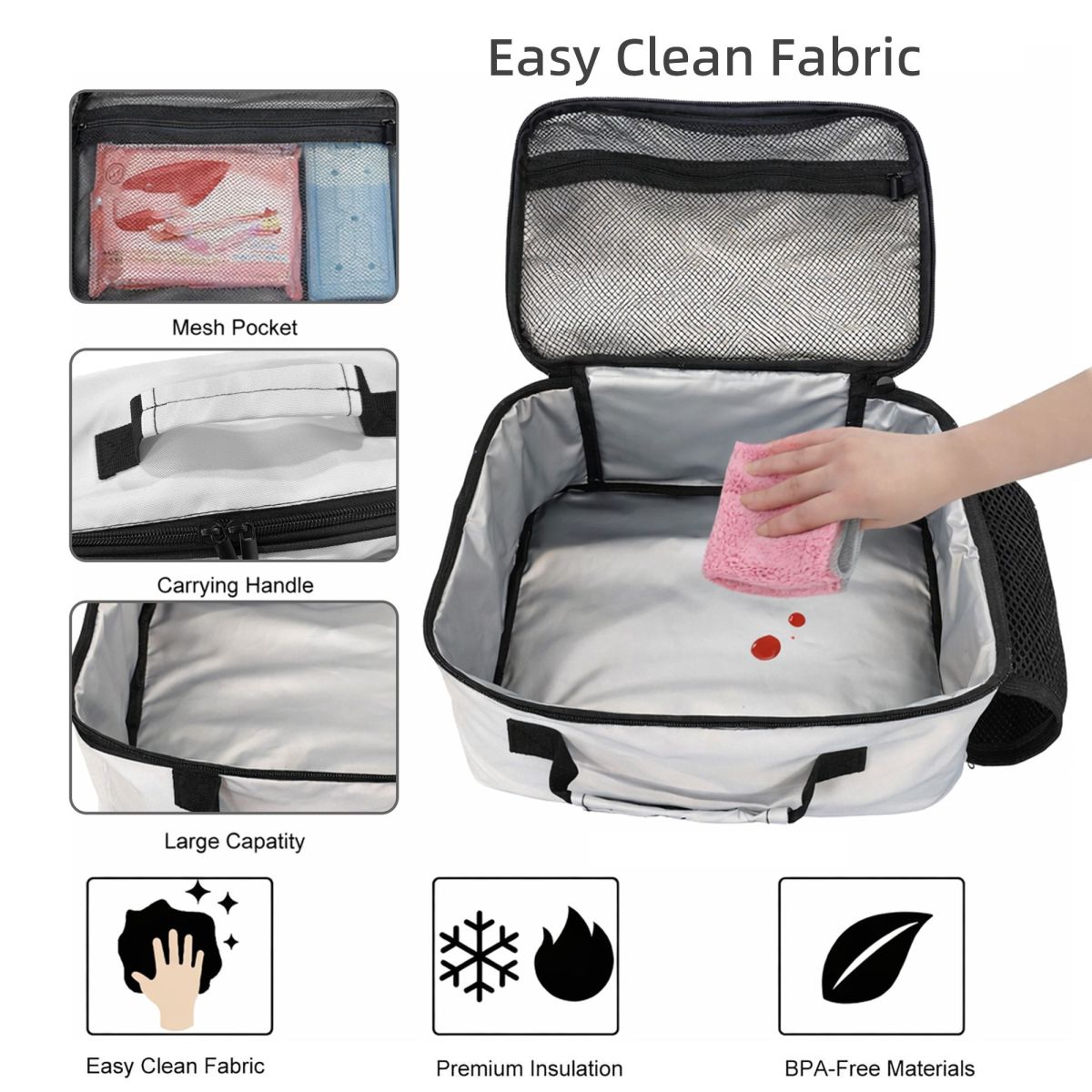 Torba termiczna na lunch Rapun – Tote Bag Sublimation recenzja i cena